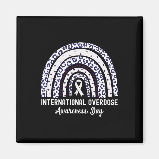 Rainbow Leopard International Overdosering Bewustm Magneet (Voorkant)
