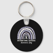 Rainbow Leopard International Overdosering Bewustm Sleutelhanger (Voorkant)