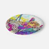 Rainbow leopard Paper Bord (Gekanteld)