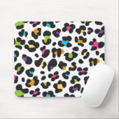 Rainbow Leopard Pattern Muismat (Met muis)