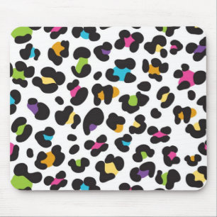 Rainbow Leopard Pattern Muismat