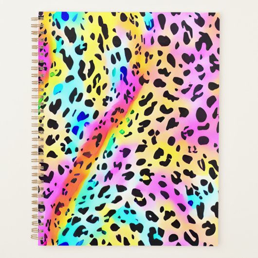 Rainbow Leopard Planner (Voorkant)