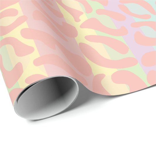 Rainbow Leopard Print Cadeaupapier (Rol Hoek)
