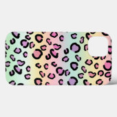 Rainbow Leopard print esthetisch Cheetah Patroon Case-Mate iPhone Case (Achterkant (horizontaal))