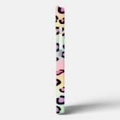 Rainbow Leopard print esthetisch Cheetah Patroon Case-Mate iPhone Case (Achterkant / Links)