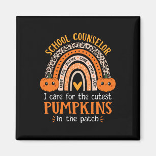 Rainbow Leopard Print Halloween C Magneet