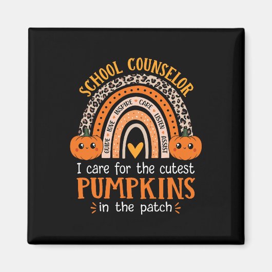 Rainbow Leopard Print Halloween C Magneet (Voorkant)