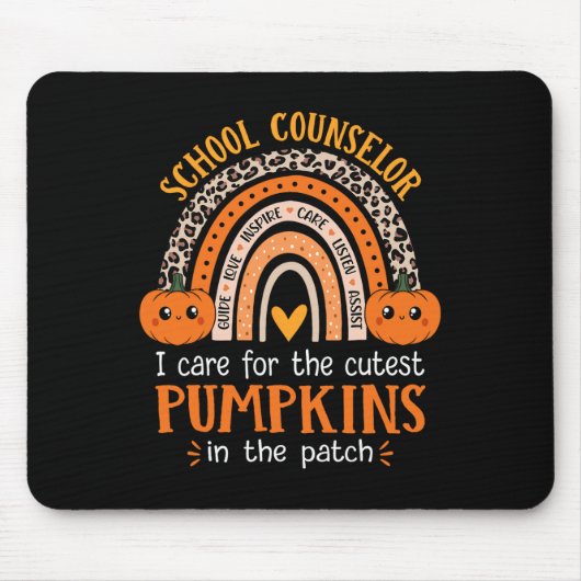 Rainbow Leopard Print Halloween C Muismat (Voorkant)