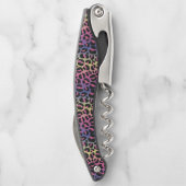 Rainbow Leopard Print Kurkentrekker (Achterkant)