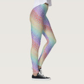 Rainbow Leopard Print Leggings | Bold Colorful (Rechts)