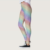 Rainbow Leopard Print Leggings | Bold Colorful (Links)
