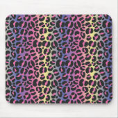 Rainbow Leopard Print Muismat (Voorkant)