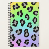 Rainbow Leopard Print Planner (Voorkant)