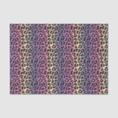 Rainbow Leopard Print Tissuepapier (Voorkant)