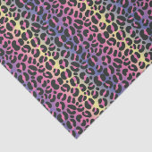 Rainbow Leopard Print Tissuepapier (Detail)