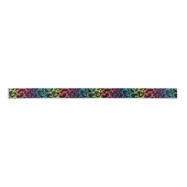 Rainbow Leopard Ribbon Satijnen Lint (Voorkant)