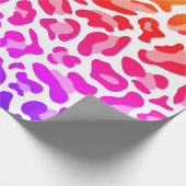 Rainbow Leopard Skin Cadeaupapier (Hoek)