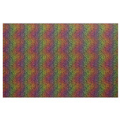 Rainbow Leopard Spots Print Pattern Stof (Yard (91,4 cm))