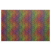 Rainbow Leopard Spots Print Pattern Stof (Fat Quarter)