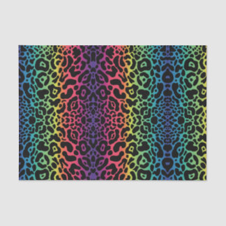 Rainbow Leopard-weefselpapier Tissuepapier