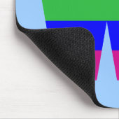 Rainbow Letter W Muismat (Hoek)