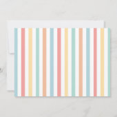 Rainbow leuke foto helder kleurrijk bedankt (Achterkant)