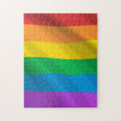 Rainbow LGBT Flag Jigsaw Puzzle – Pride Puzzel Legpuzzel (Verticaal)