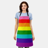 Rainbow LGBT gay flag All-over Print Schort (Gedragen)