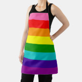 Rainbow LGBT gay flag All-over Print Schort (Insitu)