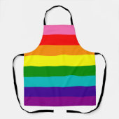 Rainbow LGBT gay flag All-over Print Schort (Voorkant)