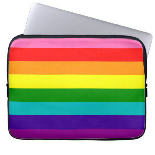Rainbow LGBT gay flag Electronics Bag Laptop Sleeve
