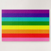 Rainbow LGBT gay flag Puzzle Legpuzzel (Horizontaal)