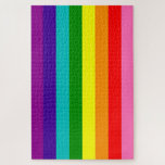 Rainbow LGBT gay flag Puzzle Legpuzzel<br><div class="desc">Rainbow LGBT gay flag Puzzle</div>