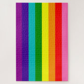 Rainbow LGBT gay flag Puzzle Legpuzzel (Verticaal)