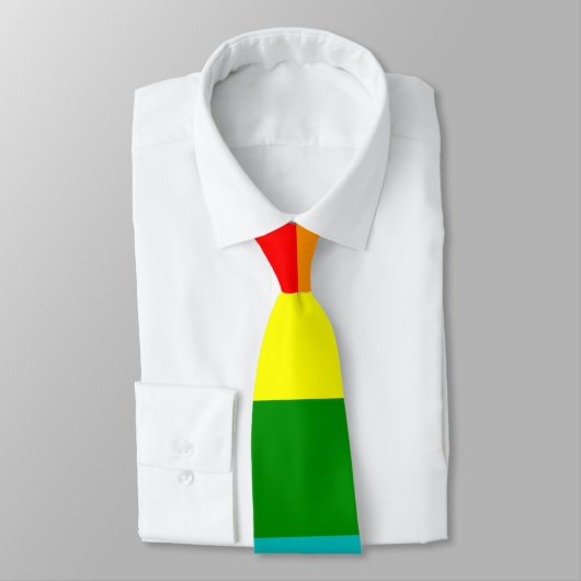 Rainbow LGBT gay flag Stropdas (Gebonden)