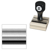 Rainbow LGBT gay flag Wood Art Stamp Rubberstempel (Gestempeld)