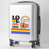 Rainbow LGBT Gay Pride Collectie Sticker (Koffer)