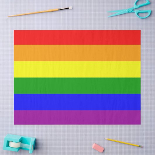 Rainbow LGBT+ ontkoppeling Tissuepapier (Craft)