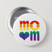 Rainbow LGBT Pride Month Moederdag LGBT Ronde Button 7,6 Cm (Voorkant /achterkant)