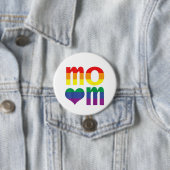 Rainbow LGBT Pride Month Moederdag LGBT Ronde Button 7,6 Cm (In situ)