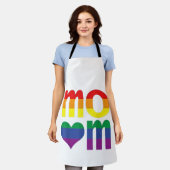 Rainbow LGBT Pride Month Moederdag LGBT Schort (Gedragen)