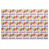 Rainbow LGBT Pride Rehoboth Beach DE Beach Ball Stof (Fat Quarter)