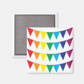 Rainbow LGBT vlag magnet (Voorkant / Achterkant)