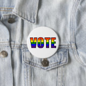 Rainbow LGBT Vote Button (In situ)