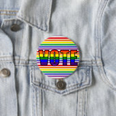 Rainbow LGBT Vote Button (In situ)