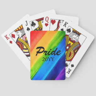 Rainbow LGBTQ Pride 20YY Pokerkaarten