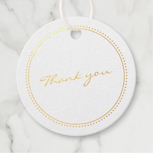 Rainbow LGBTQ Pride Flag Folie Favor Gift Label (Voorkant)