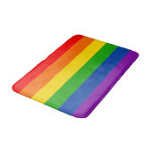 Rainbow LGBTQ+ Pride Flag, Gay Pride Colors Badmat (Gekanteld)