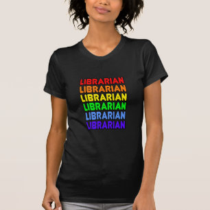 Rainbow Librarian T-shirt
