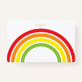 Rainbow Library Pass voor schoolklas Badge (Voorkant)